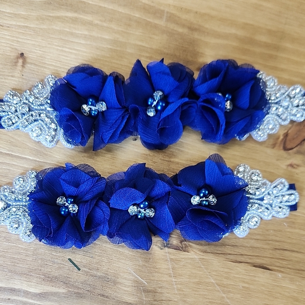 Stunning Navy Blue Fashion Belts